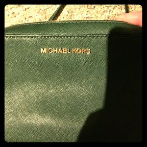 Michael Kors bonded leather shoulder bad